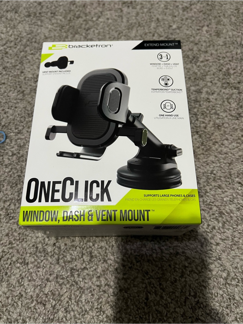 Phone holder window mount from Best Buy